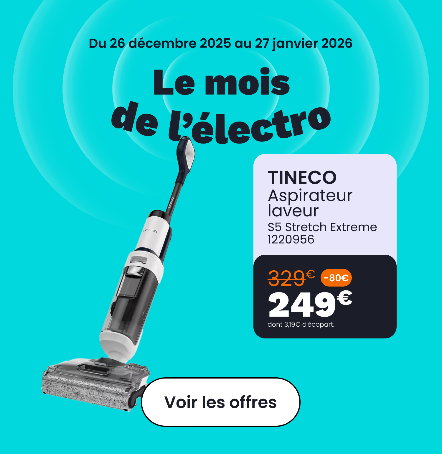 Aspirateur Tineco