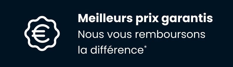 Meilleurs prix garantis
