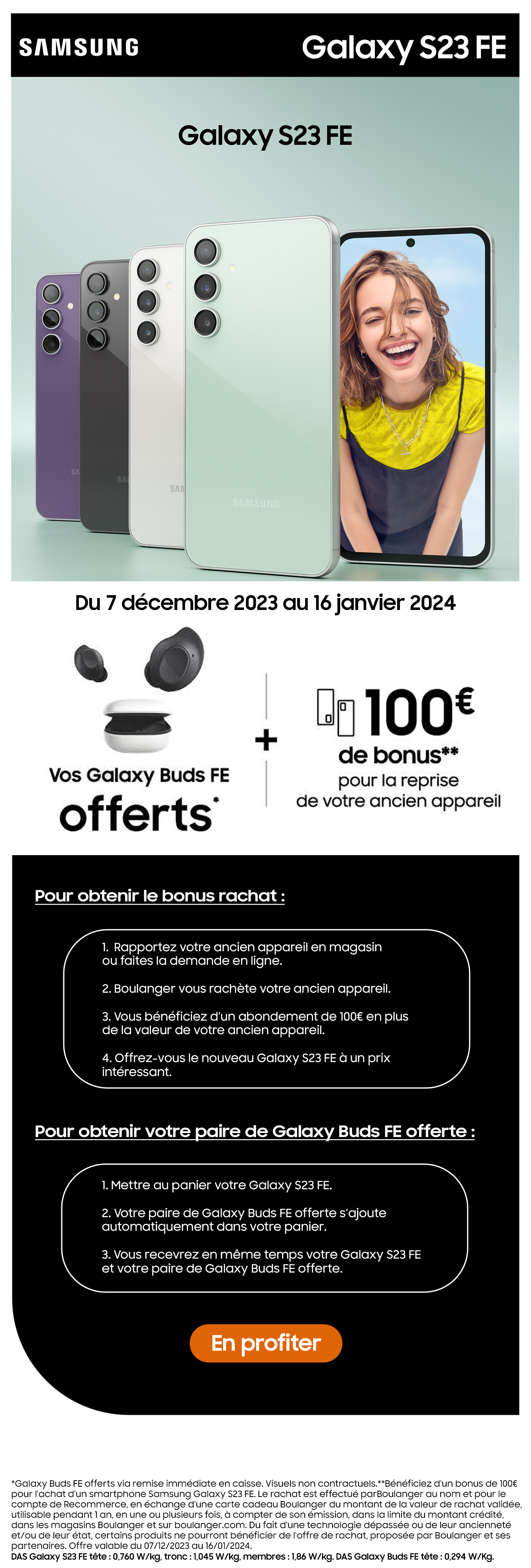 smartphoneS23 Boulanger