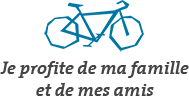 Je profite de ma famille et de mes amis