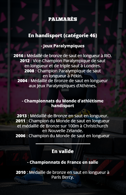 Palmarès - Description