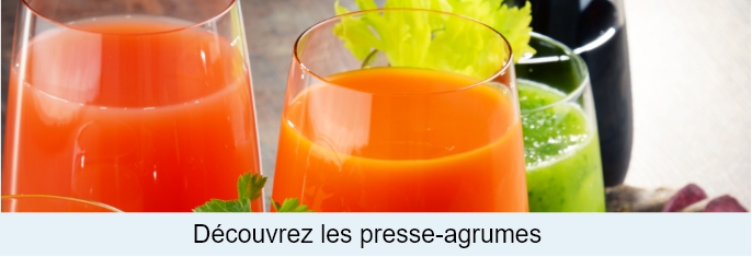 Découvrez les presse-agrumes