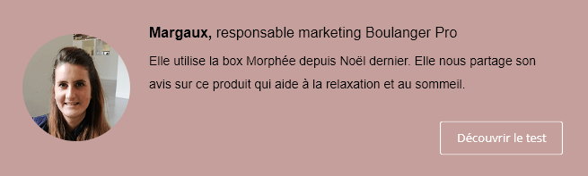 La box Morphée de Margaux