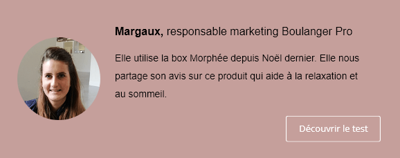 La box Morphée de Margaux