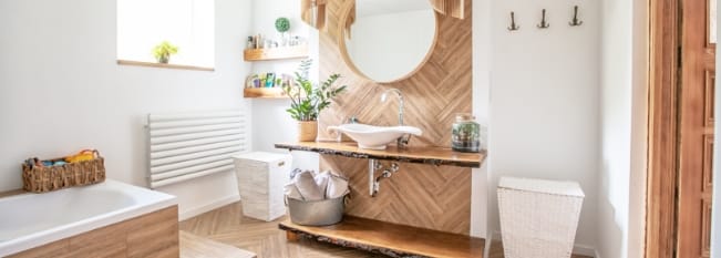 Photo d'une salle de bain