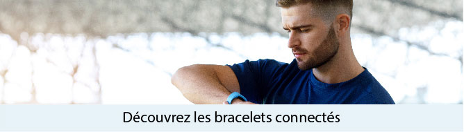 Découvrez les bracelets connectés