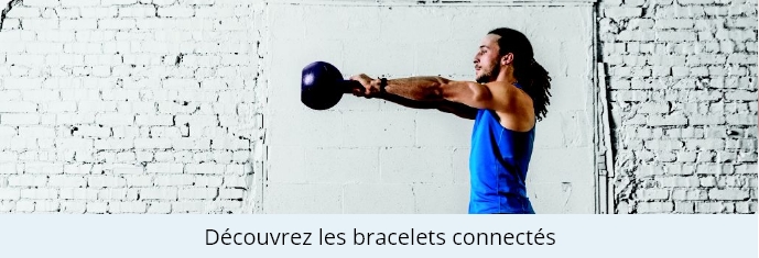 Découvrez les bracelets connectés