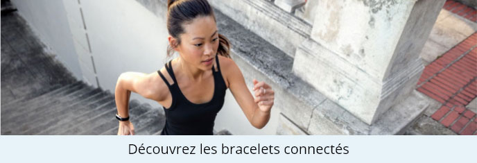 Découvrez les bracelets connectés