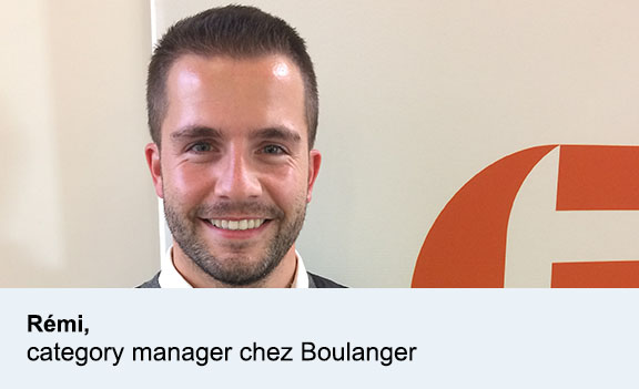 Rémi, Category manager chez Boulanger
