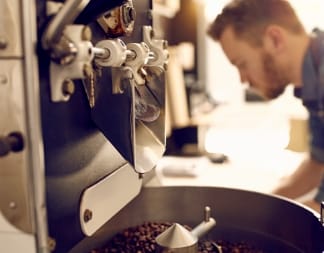 Photo d'un torréfacteur