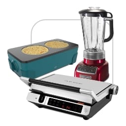 Composition de produits illustrants la cuisine et les boissons