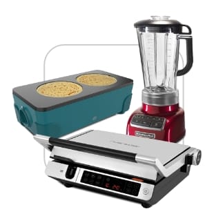 Composition de produits illustrants la cuisine et les boissons