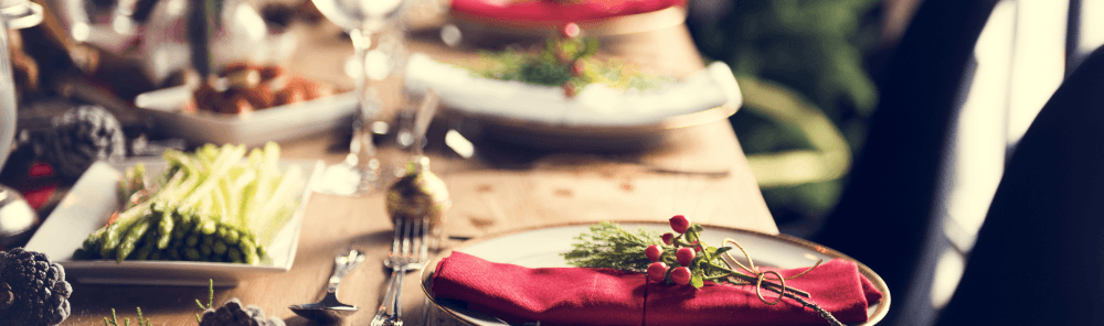 Photo d'un repas de noel