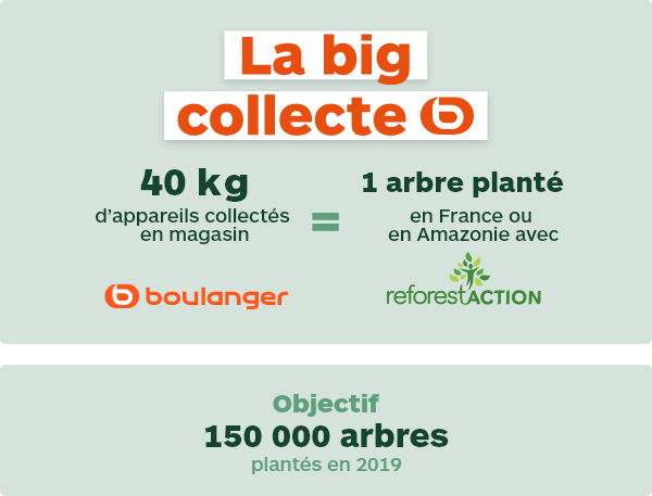Illustration de la big collecte