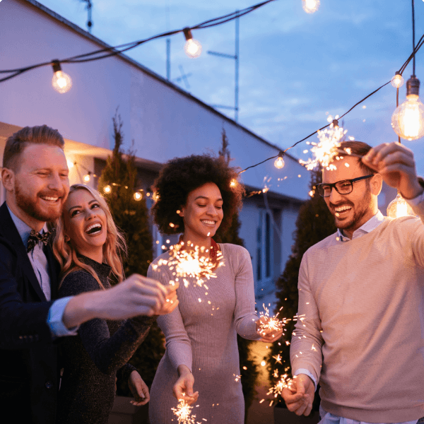 Photo de personnes s'amusant