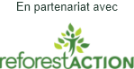 En partenariat avec ReforestAction