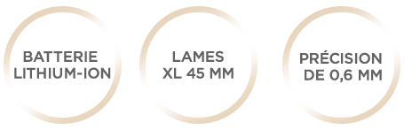 Tondeuse cheveux Lithium power E986E