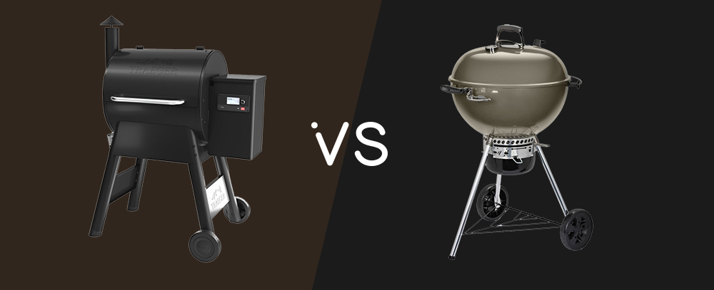 Barbecues à pellet vs Barbecues à charbon de bois