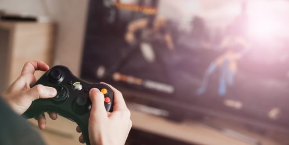 Illustration de manettes de jeu